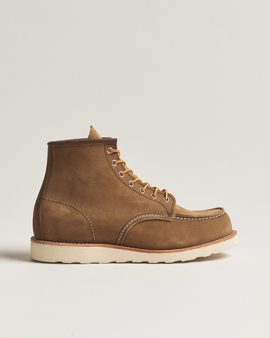 Homme | Red Wing Shoes Moc Toe Boot Olive Mohave | Red Wing Shoes | Moc Toe Boot Olive Mohave