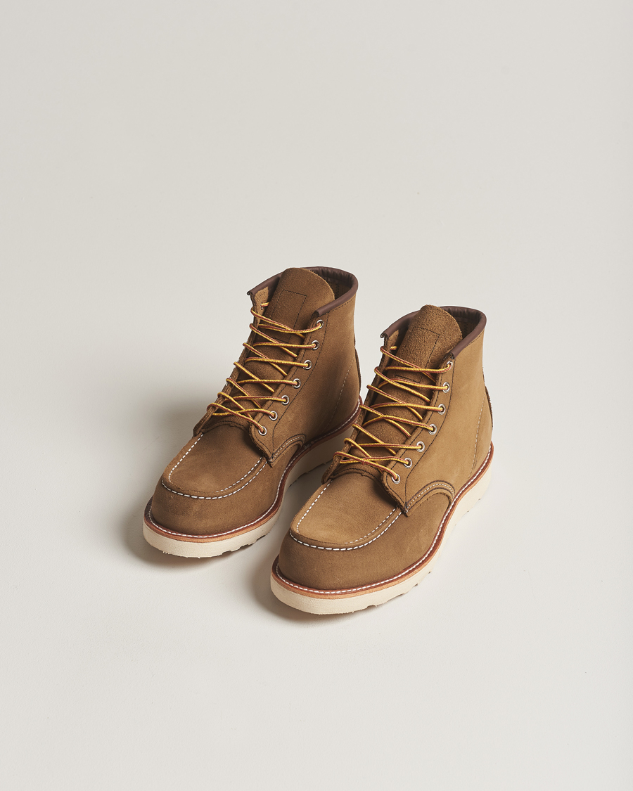 Homme |  | Red Wing Shoes | Moc Toe Boot Olive Mohave