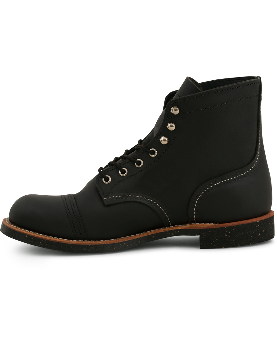 Homme | Red Wing Shoes Iron Ranger Boot Black Harness Leather | Red Wing Shoes | Iron Ranger Boot Black Harness Leather