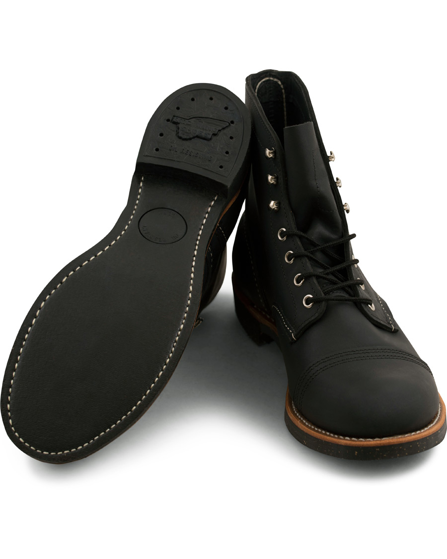 Homme | Red Wing Shoes Iron Ranger Boot Black Harness Leather | Red Wing Shoes | Iron Ranger Boot Black Harness Leather
