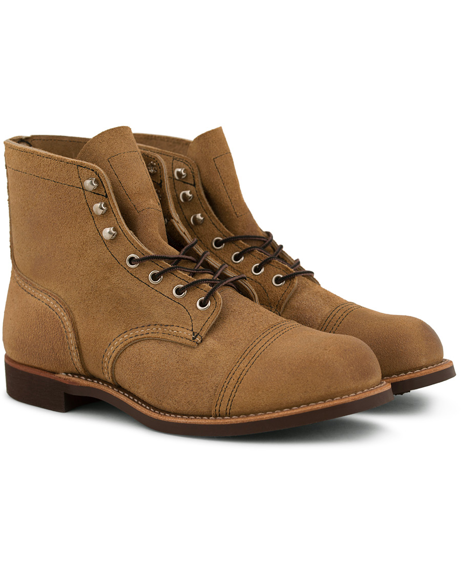 Homme | Red Wing Shoes Iron Ranger Boot Hawthorne Muleskin Leather | Red Wing Shoes | Iron Ranger Boot Hawthorne Muleskin Leather