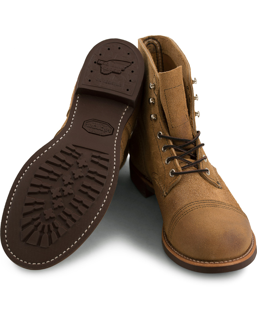 Homme | Red Wing Shoes Iron Ranger Boot Hawthorne Muleskin Leather | Red Wing Shoes | Iron Ranger Boot Hawthorne Muleskin Leather