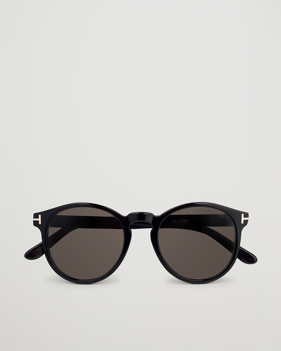 Homme | Lunettes De Soleil | Tom Ford | Ian FT0591 Sunglasses Shiny Black