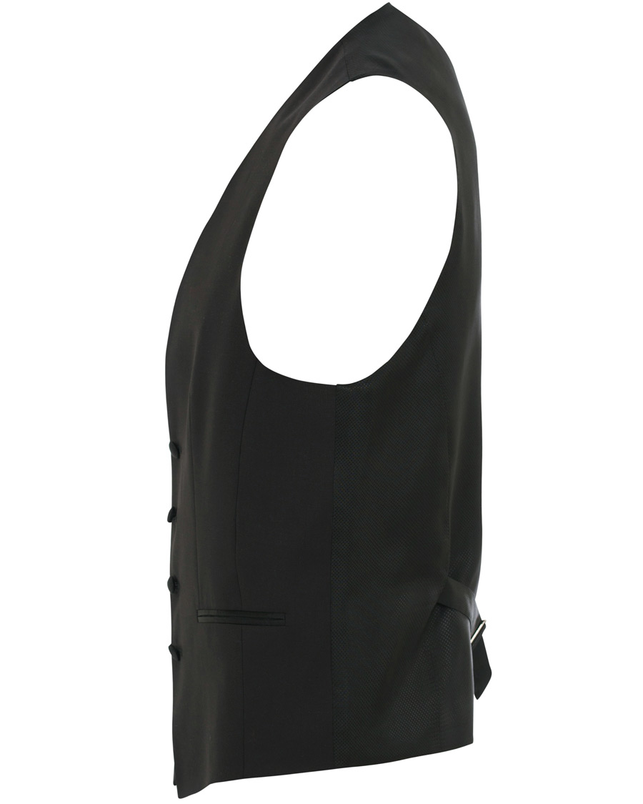 Homme | Blazers | BOSS BLACK | BOSS Wesley Tuxedo Waistcoat Black