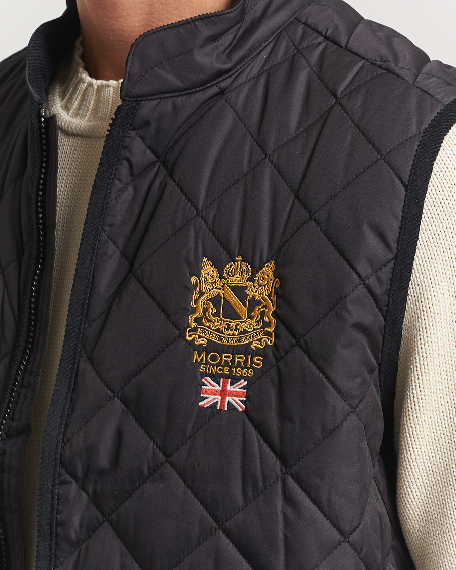 Homme | Gilets | Morris | Trenton Quilted Vest Black