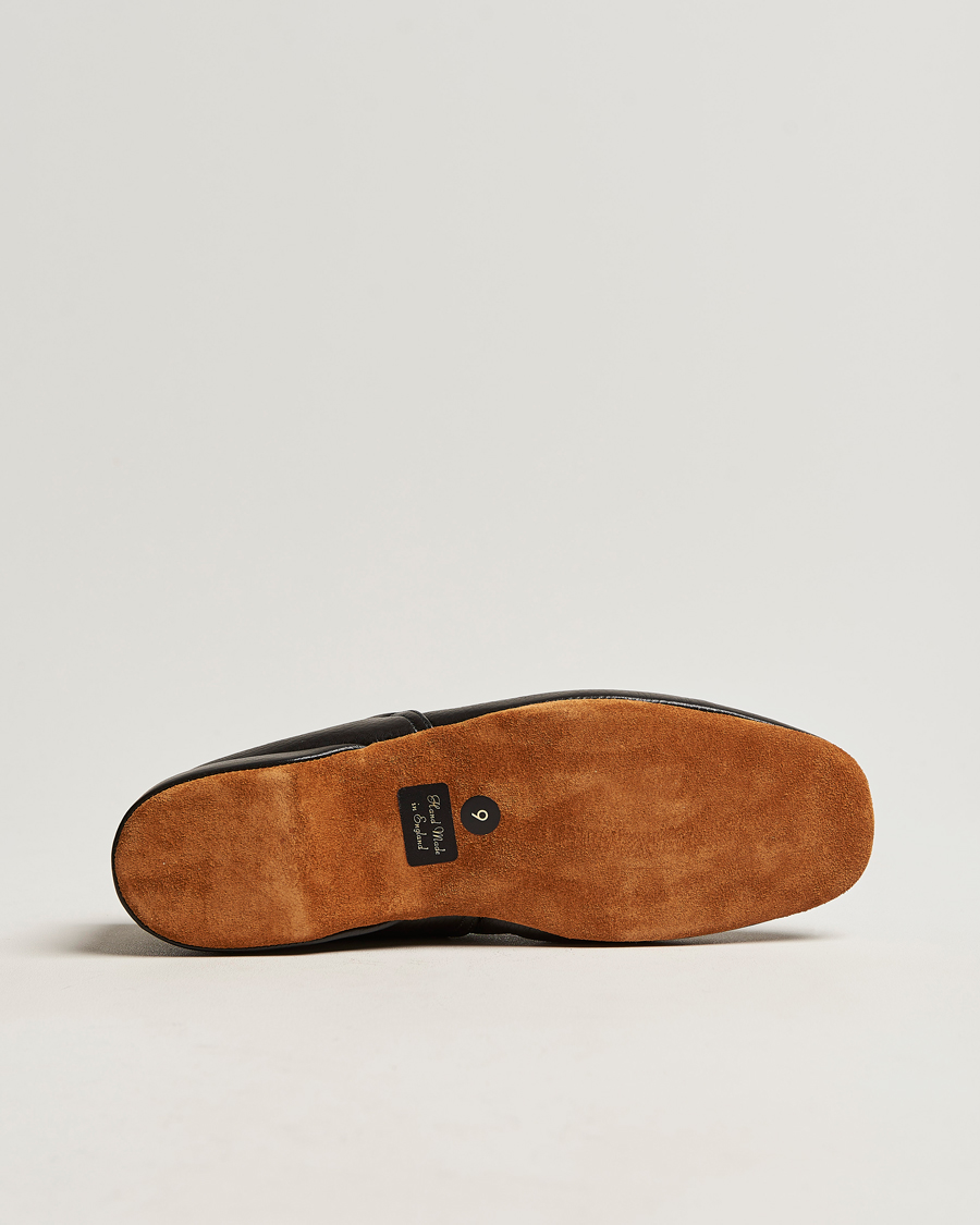 Homme | Sandales Et Mules | Crockett & Jones | Grecian Home Slipper Black