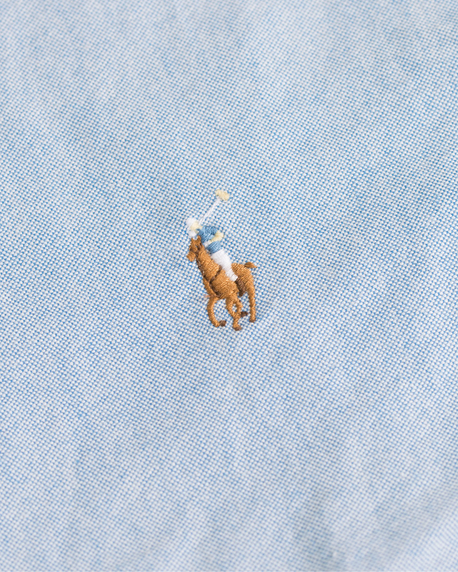 Homme | Chemises | Polo Ralph Lauren | Slim Fit Shirt Oxford White Blue