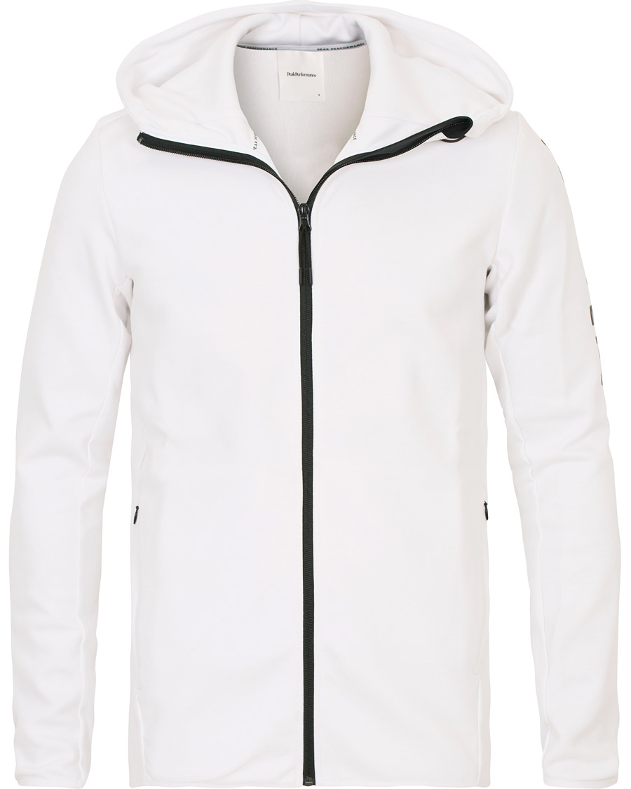 Homme | Pulls Et Tricots | Peak Performance | Tech Full Zip Hoodie White