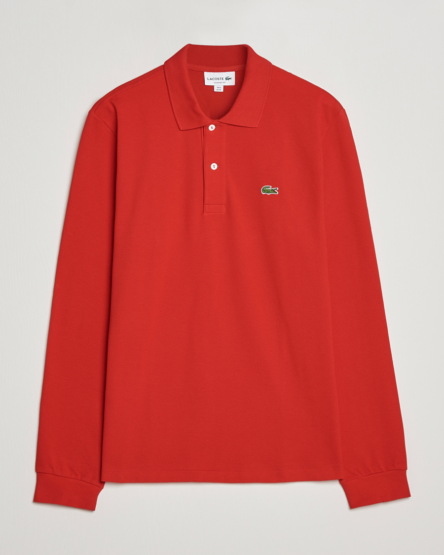 Homme | Pulls Et Tricots | Lacoste | Long Sleeve Polo Red