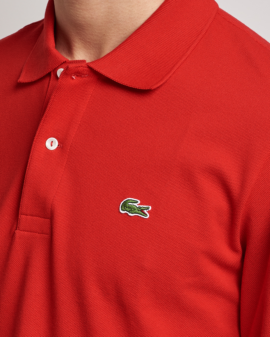 Homme | Pulls Et Tricots | Lacoste | Long Sleeve Polo Red