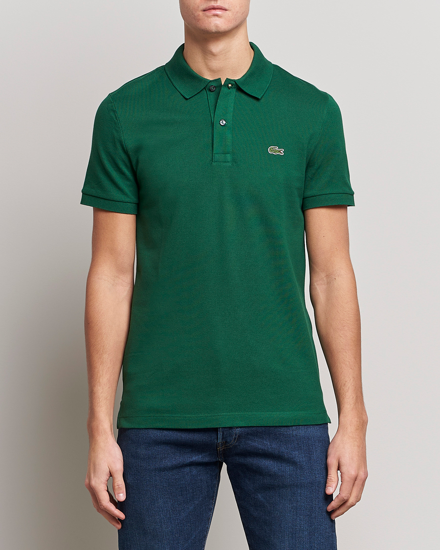 Homme | Polos | Lacoste | Slim Fit Polo Piké Green