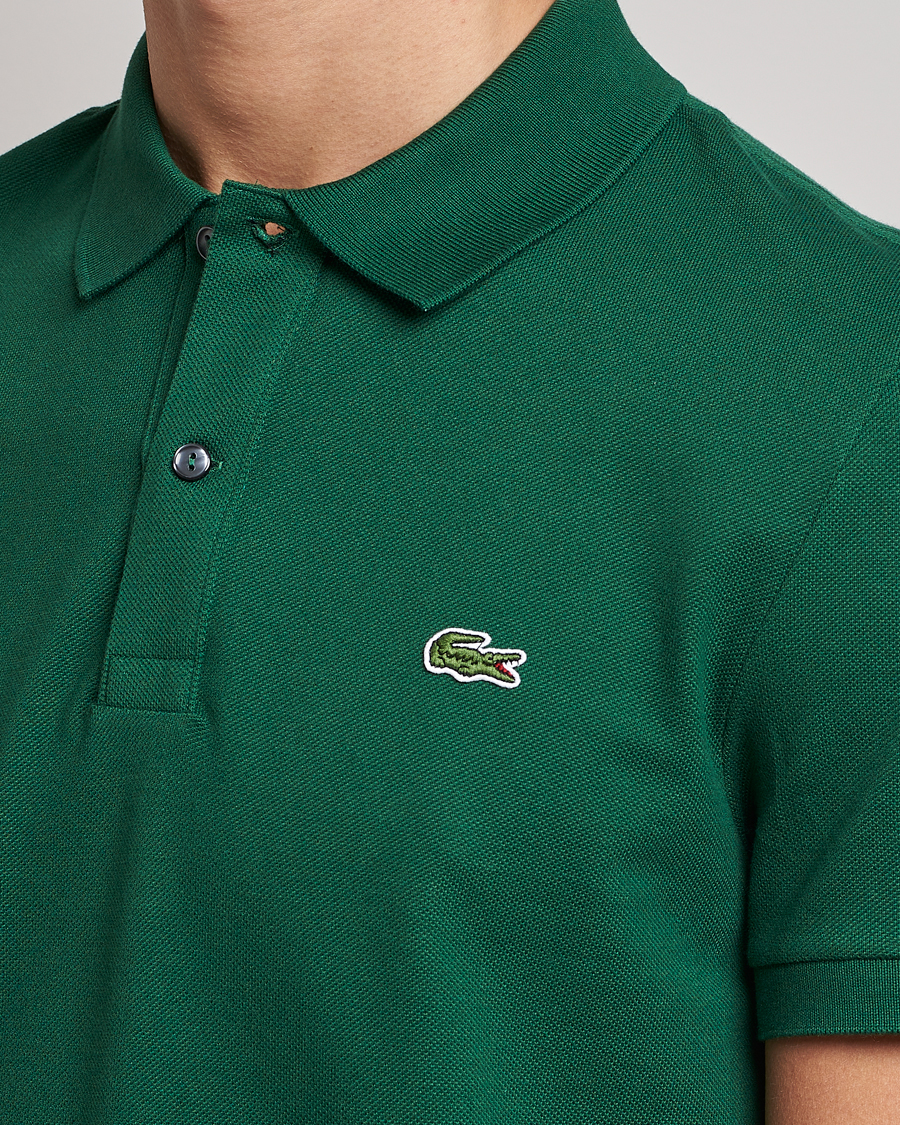 Homme | Polos | Lacoste | Slim Fit Polo Piké Green