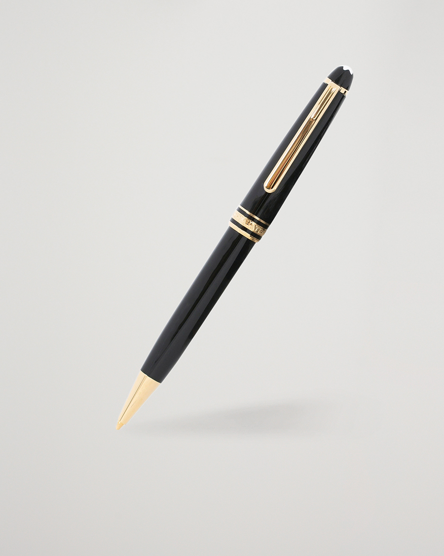 Homme | Stylos | Montblanc | 165 Meisterstück Mechanical Coated Classique Pencil Yellow Gold