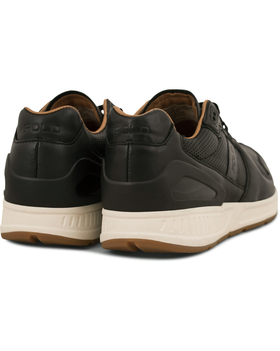 Homme | Polo Ralph Lauren Train 100 Calf Running Sneaker Black | Polo Ralph Lauren | Train 100 Calf Running Sneaker Black
