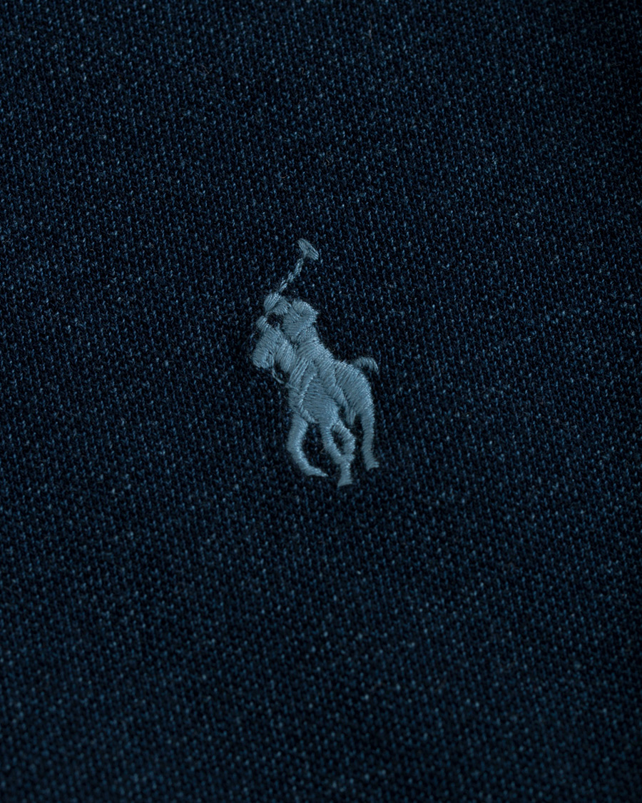 Homme | Polos | Polo Ralph Lauren | Featherweight Grandad Collar Polo Dark Indigo