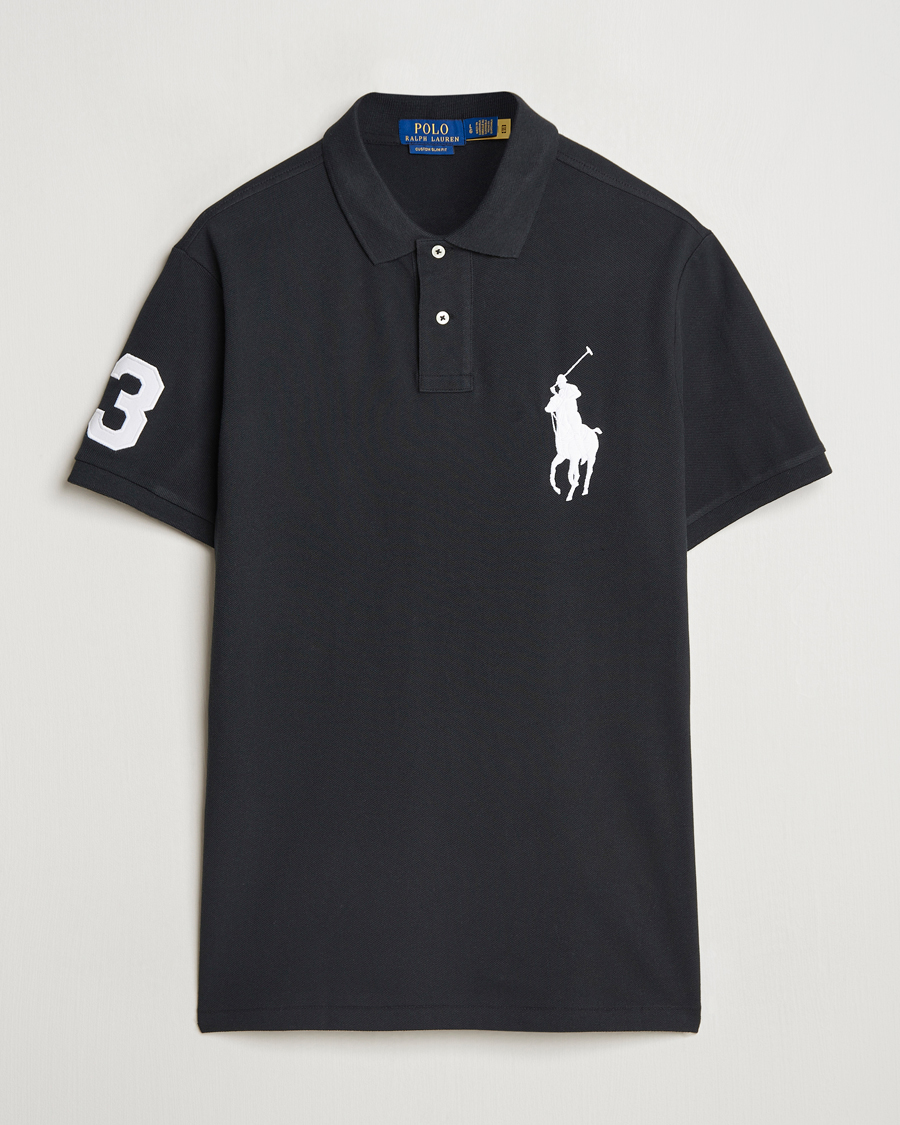 Homme | Polos | Polo Ralph Lauren | Custom Fit Big Pony Polo Polo Black