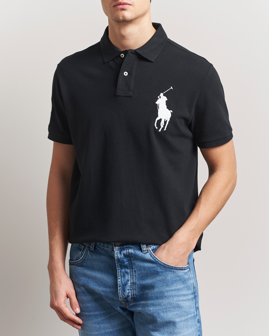 Homme | Polos | Polo Ralph Lauren | Custom Fit Big Pony Polo Polo Black