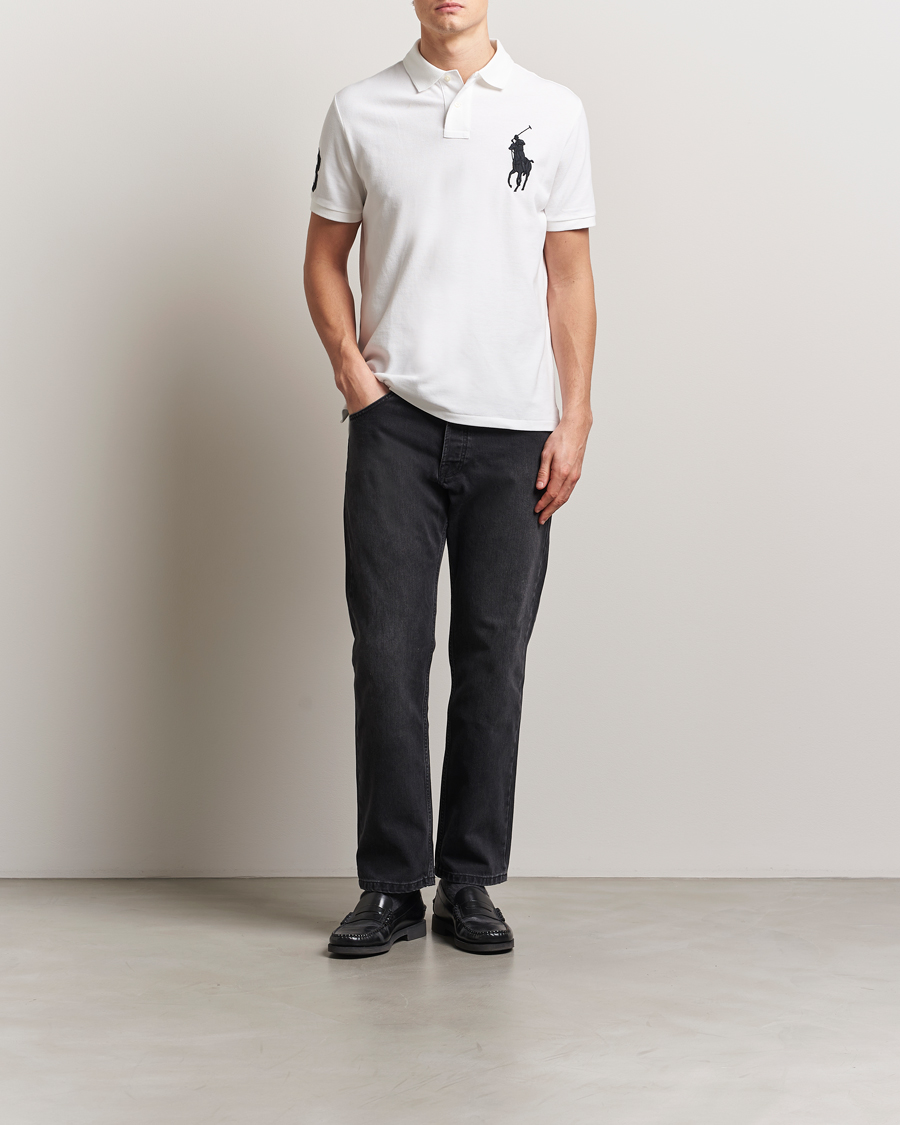 Homme | Polos | Polo Ralph Lauren | Custom Fit Big Pony Polo White