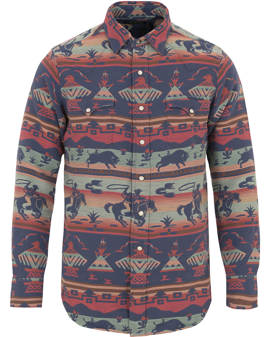 Homme | Chemises | Polo Ralph Lauren | Core Fit Western Print Shirt Cowboy