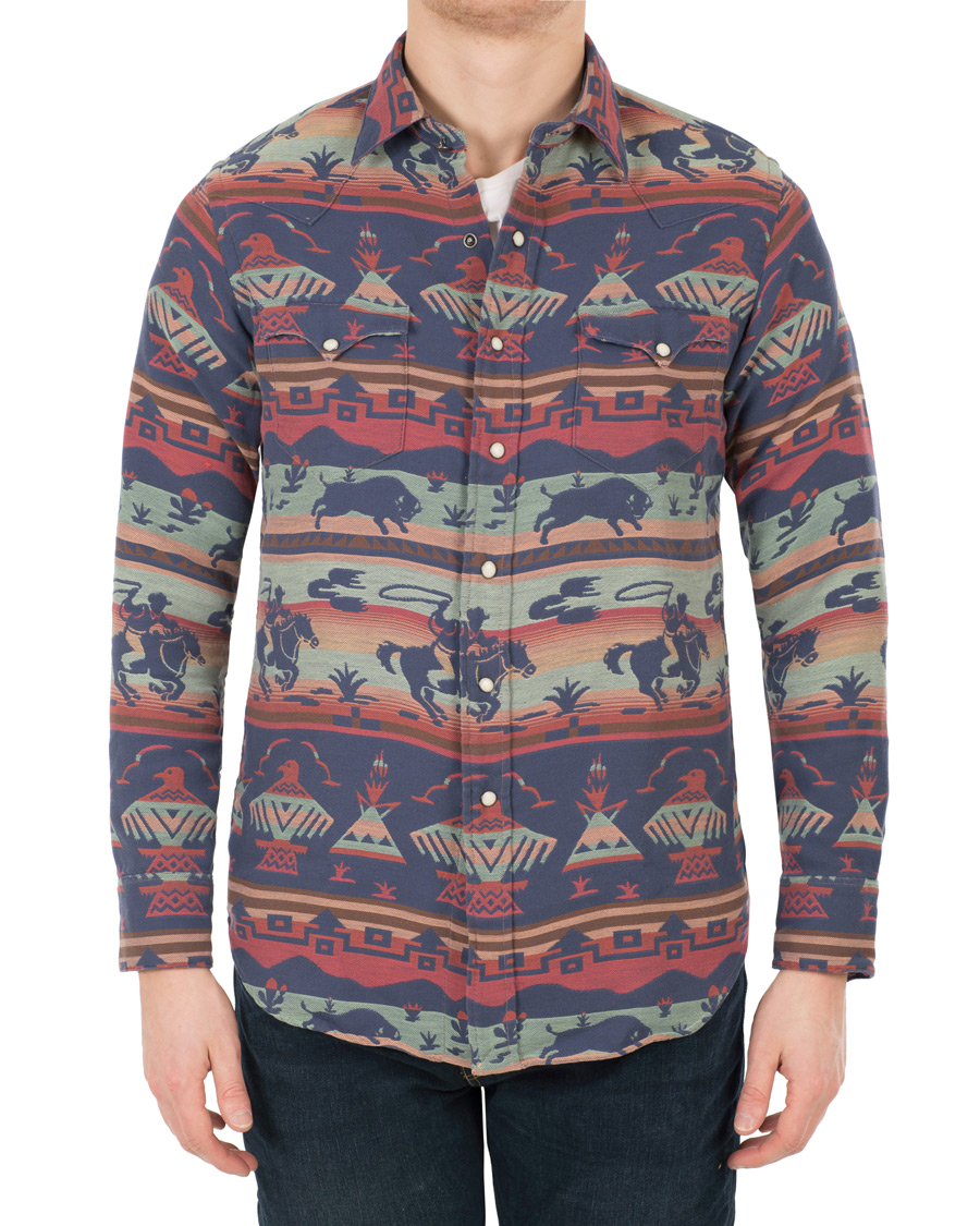 Homme | Chemises | Polo Ralph Lauren | Core Fit Western Print Shirt Cowboy