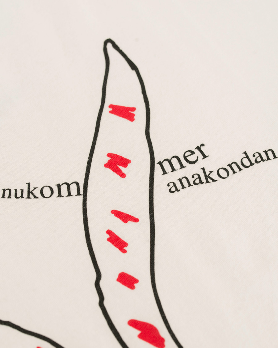 Homme | T-shirts | Our Legacy | Box T-shirt Anaconda White