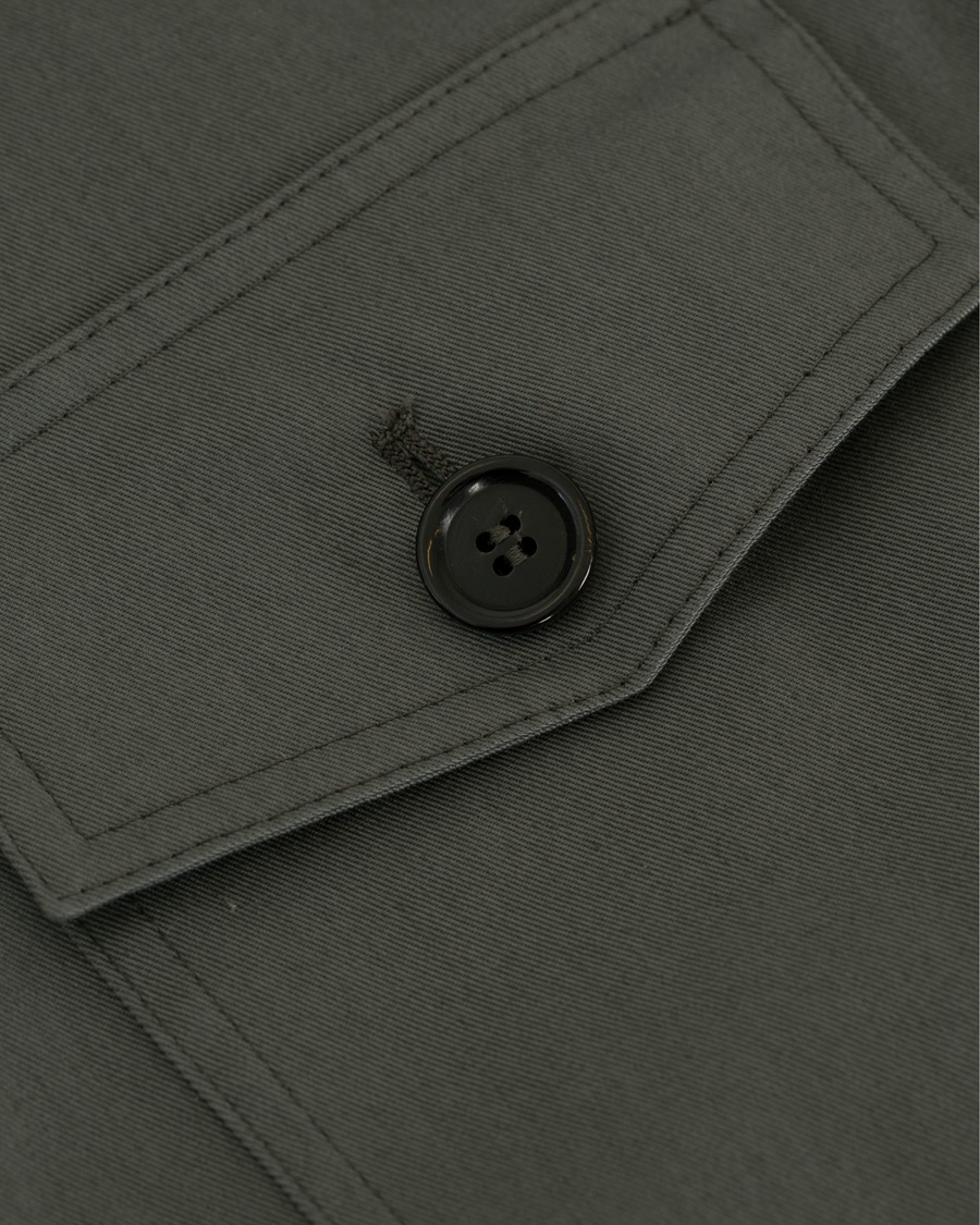 Homme | Manteaux Et Vestes | Private White V.C. | Belted Safari Jacket Teal Green