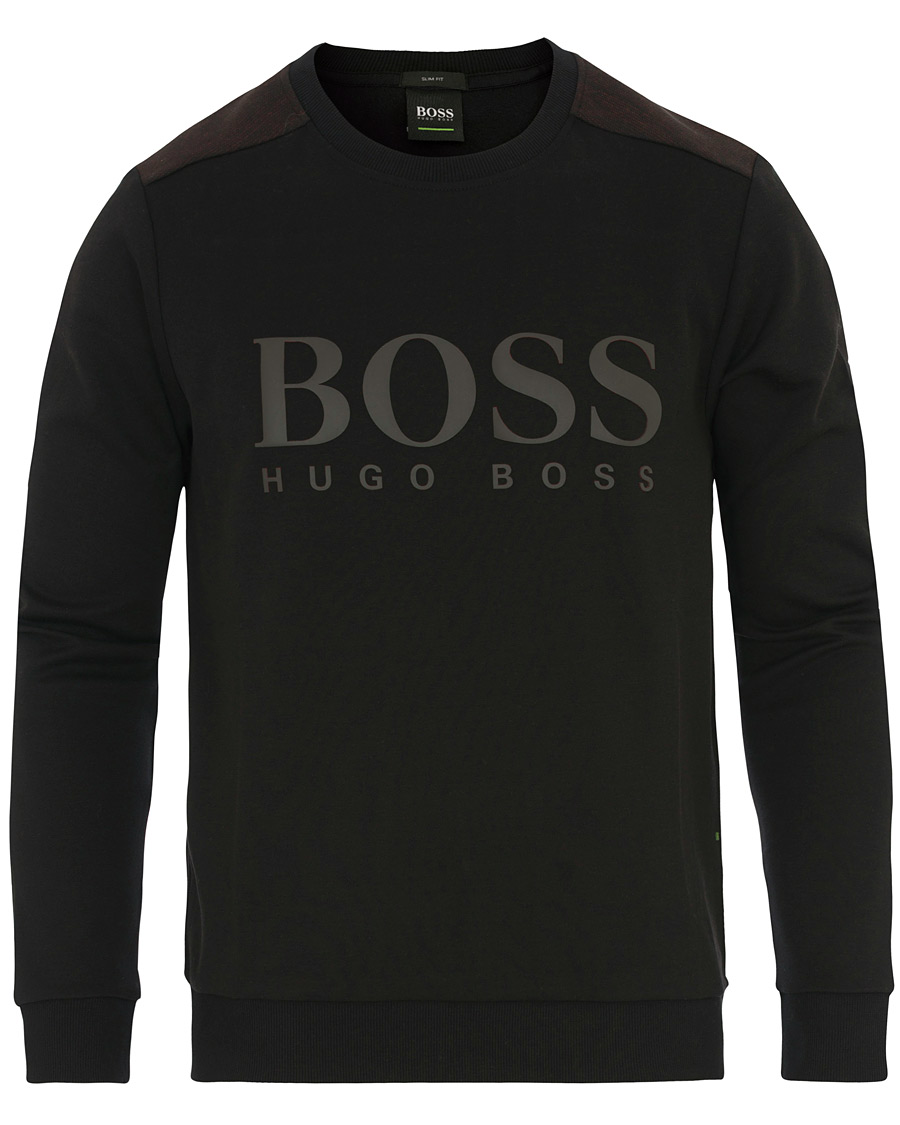 Homme | Pulls Et Tricots | BOSS GREEN | BOSS Athleisure Salbo Sweatshirt Black