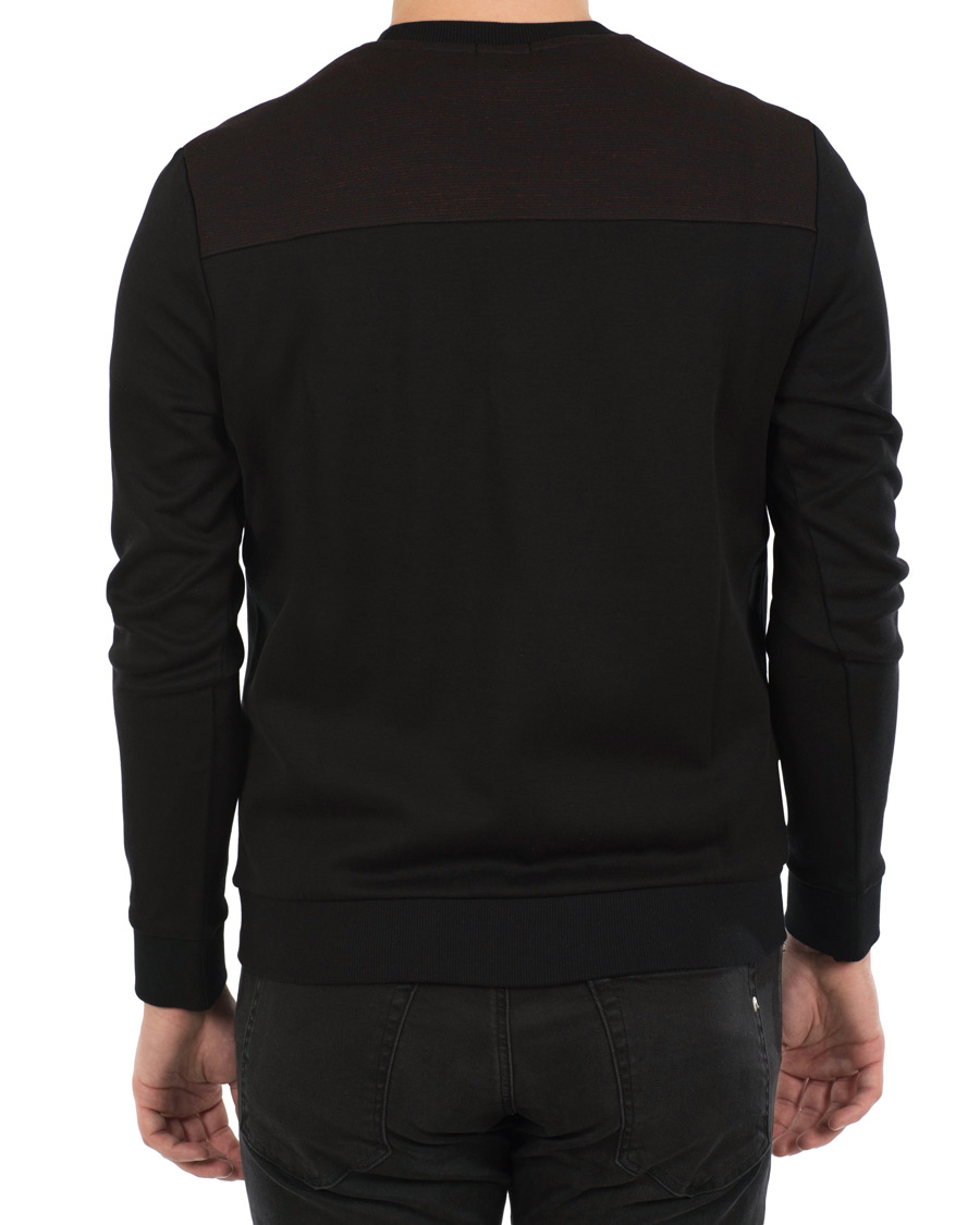 Homme | Pulls Et Tricots | BOSS GREEN | BOSS Athleisure Salbo Sweatshirt Black