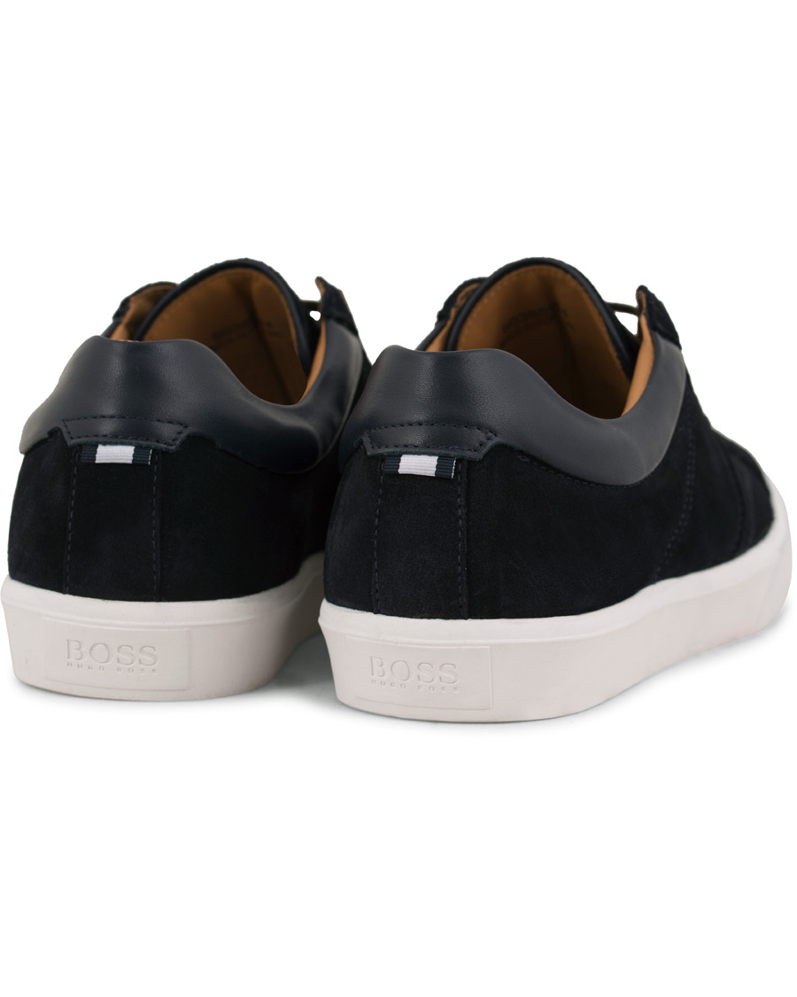 Homme | BOSS Escape Tenn Sneaker Navy Suede | BOSS BLACK | BOSS Escape Tenn Sneaker Navy Suede