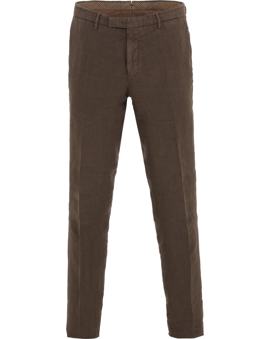 Homme | Costumes | Boglioli | K Jacket Linen Suit Brown