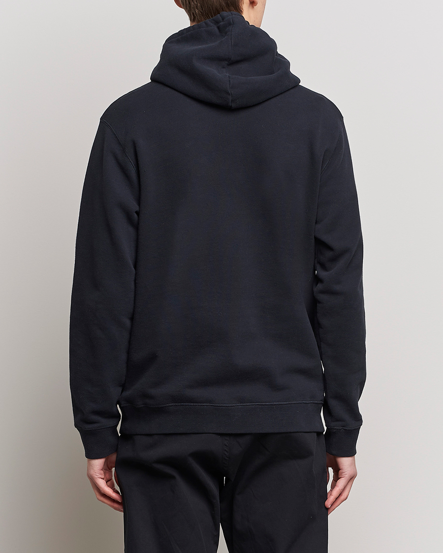 Homme | Pulls Et Tricots | Sunspel | Loopback Hoodie Black