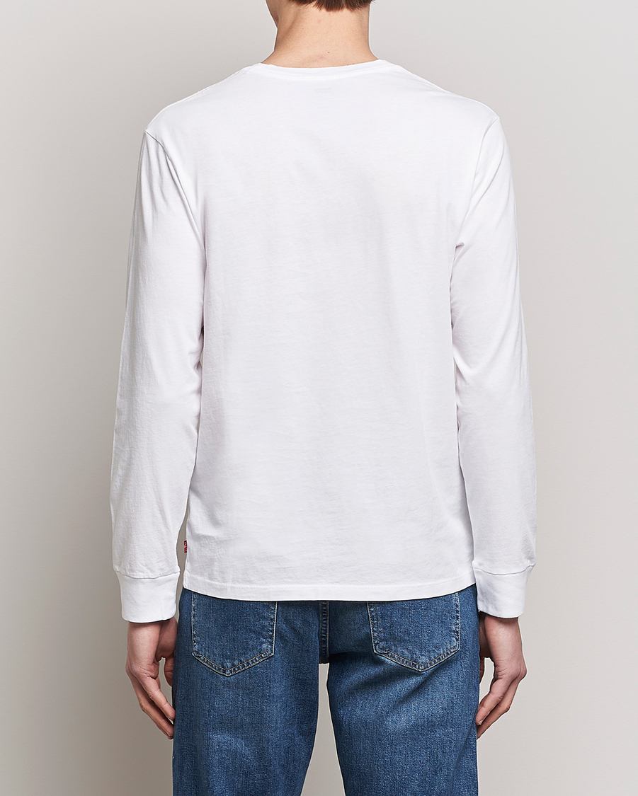 Homme | T-shirts | Levi's | Logo Long Sleeve T-Shirt White