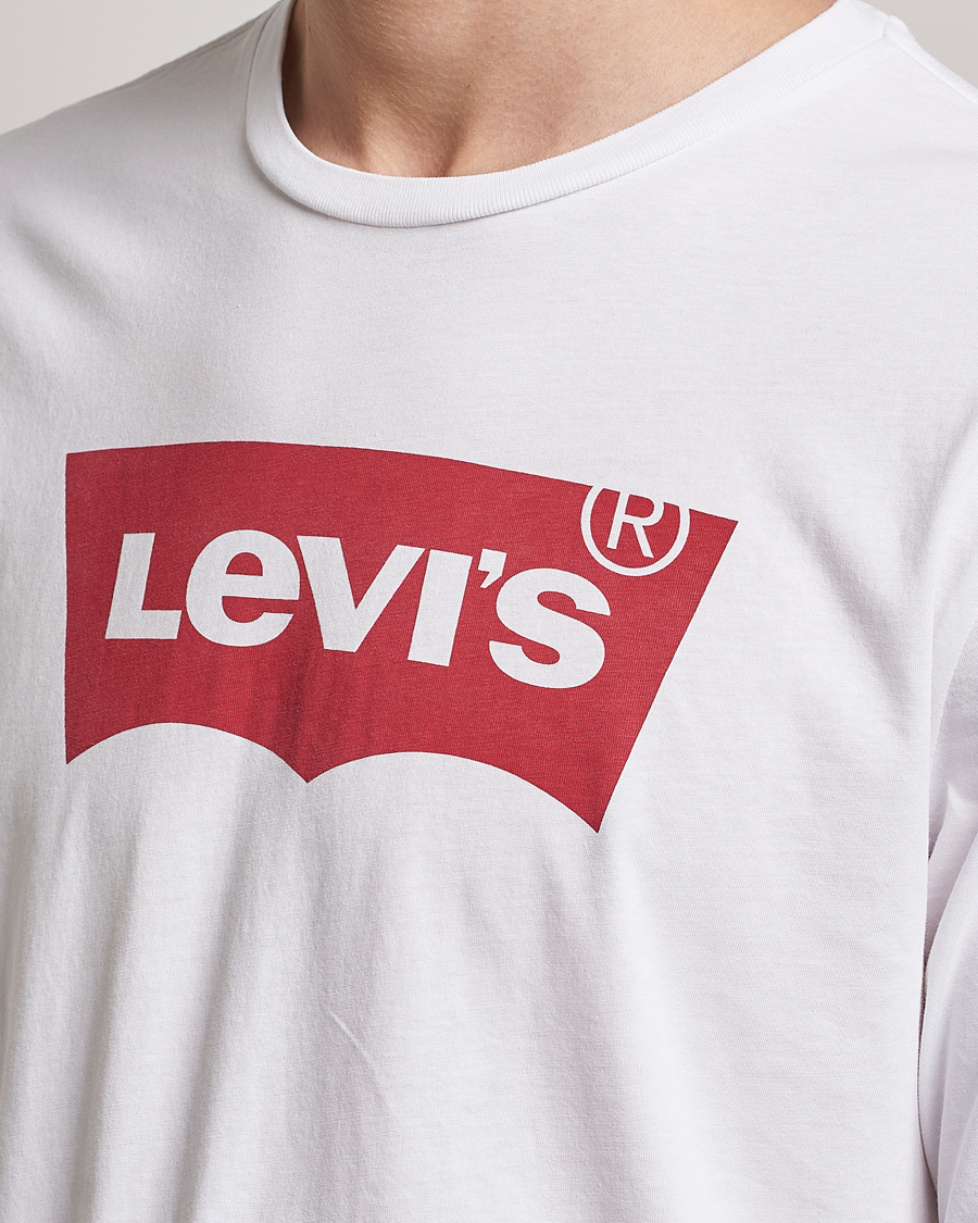 Homme | T-shirts | Levi's | Logo Long Sleeve T-Shirt White