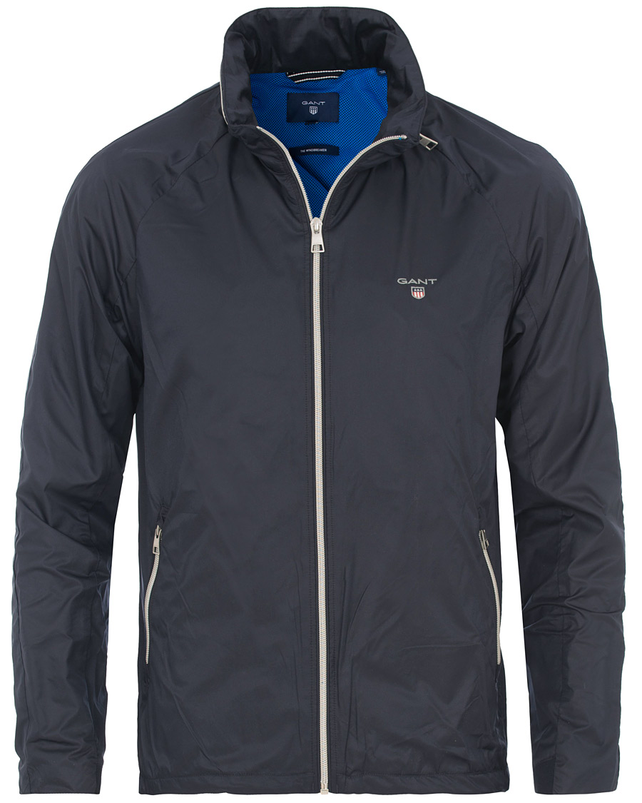 Homme | Manteaux Et Vestes | GANT | The Windbreaker Jacket Classic Blue