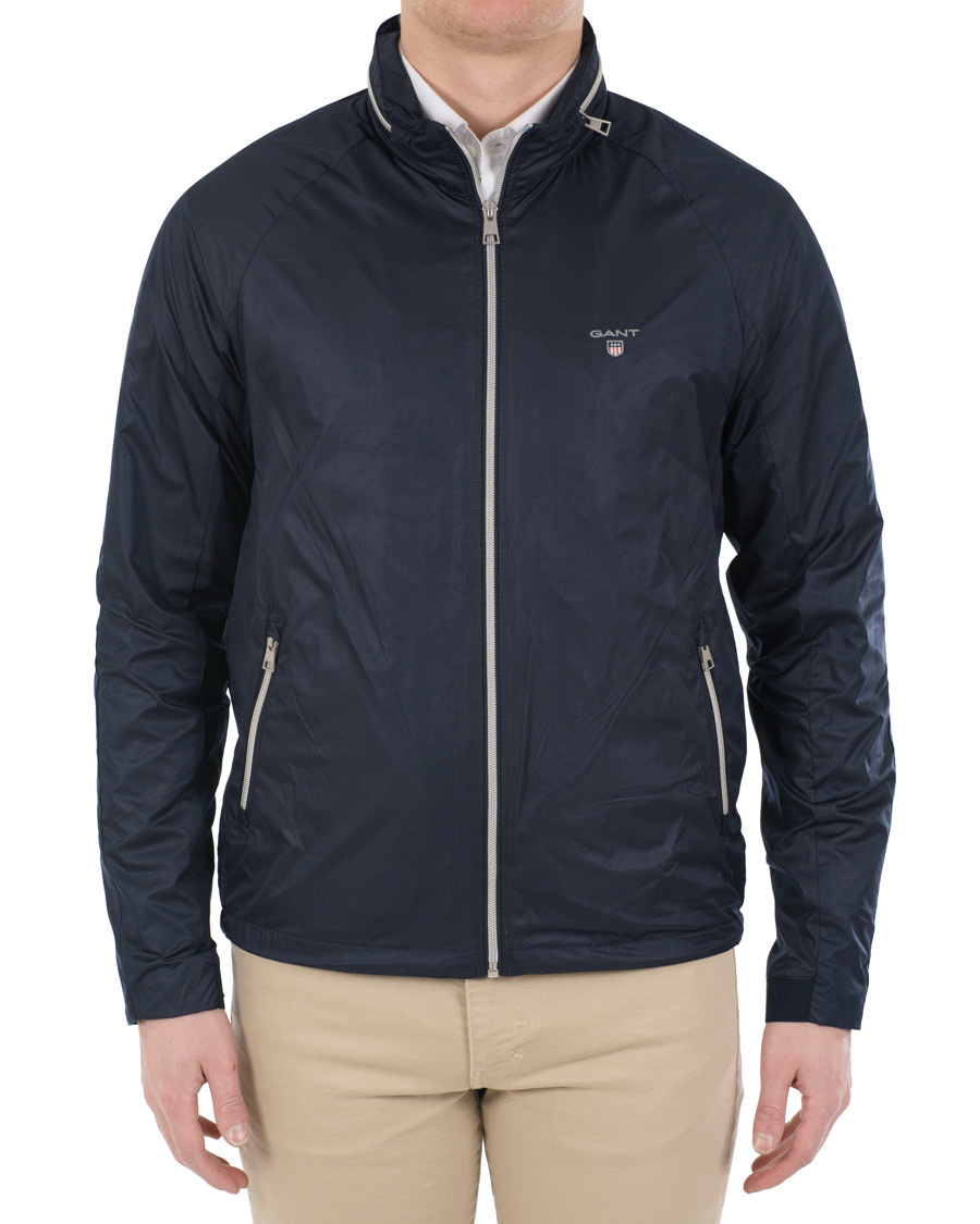 Homme | Manteaux Et Vestes | GANT | The Windbreaker Jacket Classic Blue