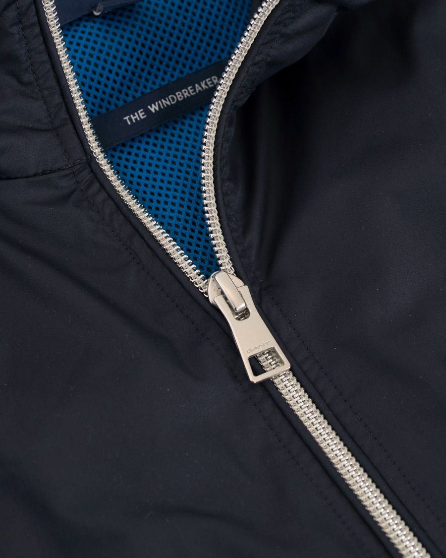 Homme | Manteaux Et Vestes | GANT | The Windbreaker Jacket Classic Blue
