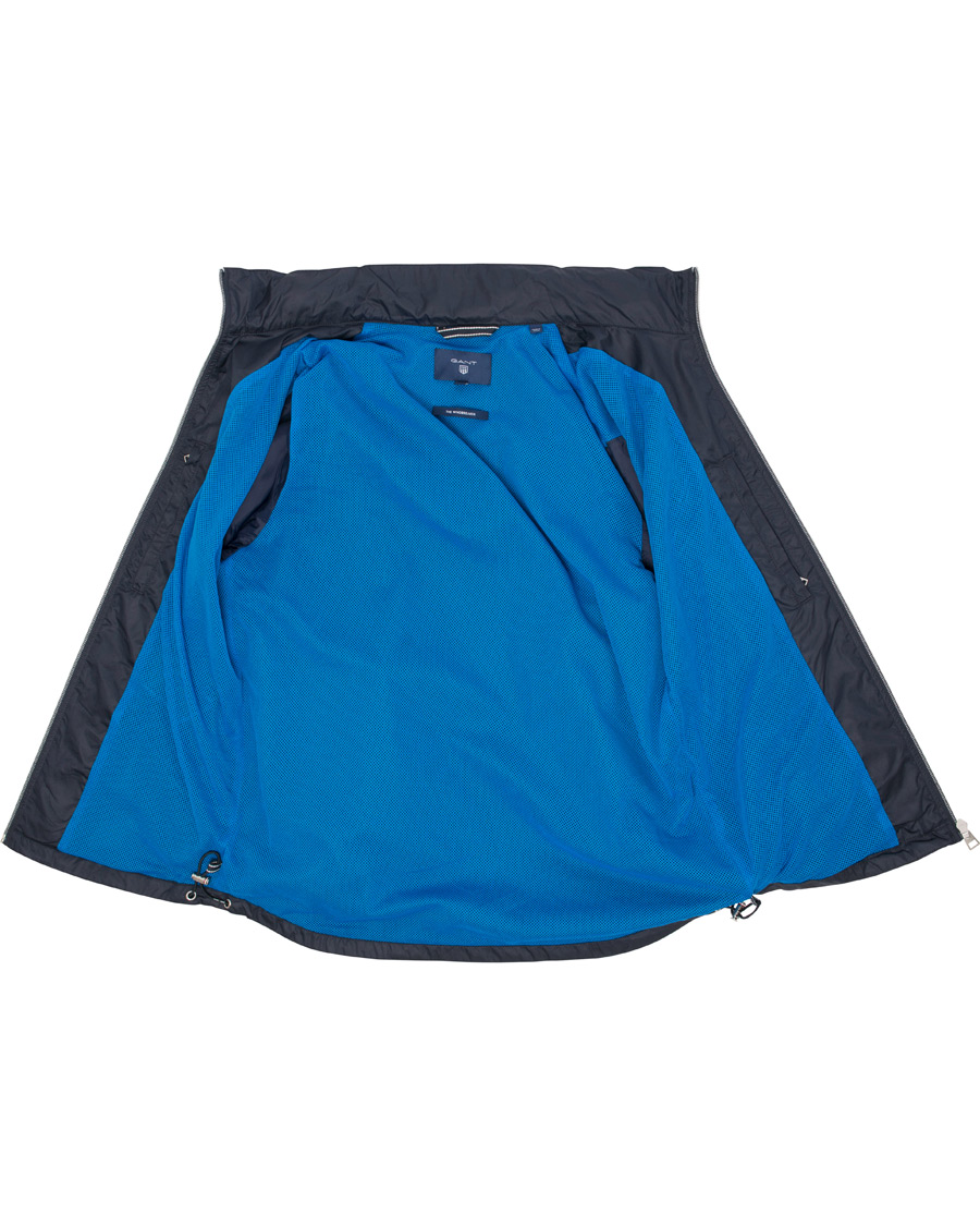 Homme | Manteaux Et Vestes | GANT | The Windbreaker Jacket Classic Blue