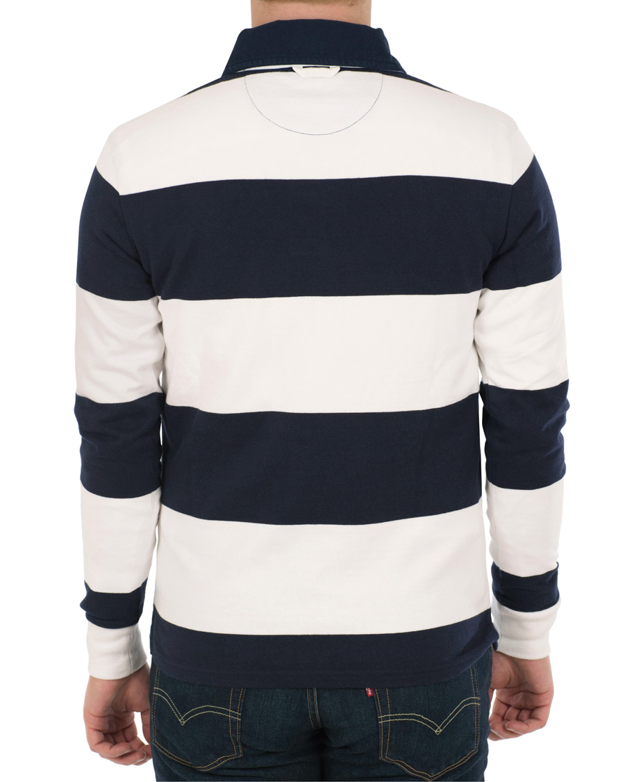 Homme | Pulls Et Tricots | GANT | Barstripe Heavy Rugger Eggshell