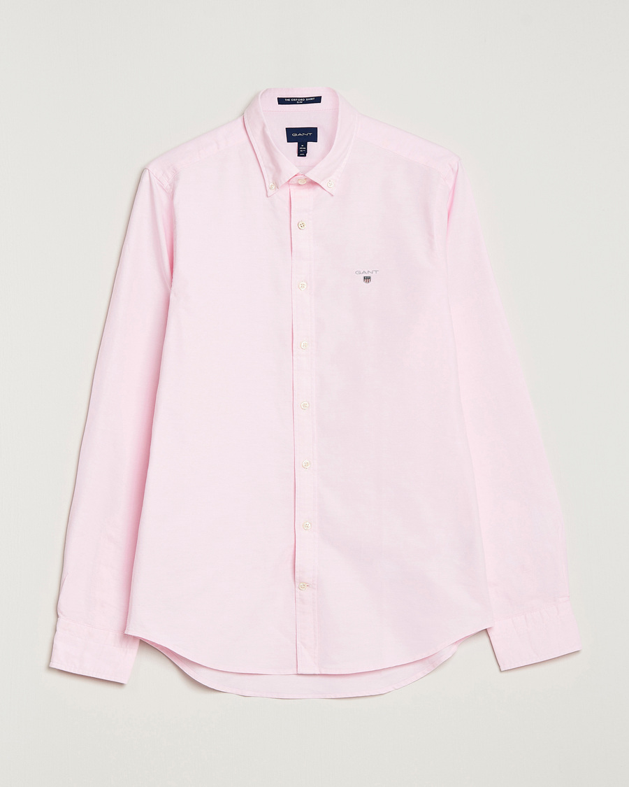 Homme | Chemises | GANT | Slim Fit Oxford Shirt Light Pink