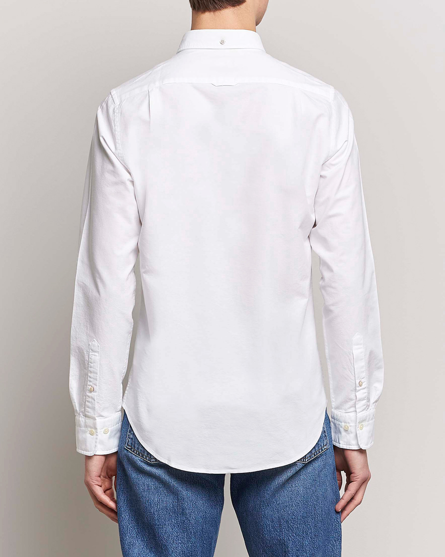 Homme | Chemises | GANT | Slim Fit Oxford Shirt White