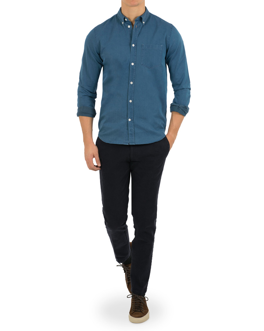 Homme | Chemises | Norse Projects | Anton Denim Shirt Sunwashed
