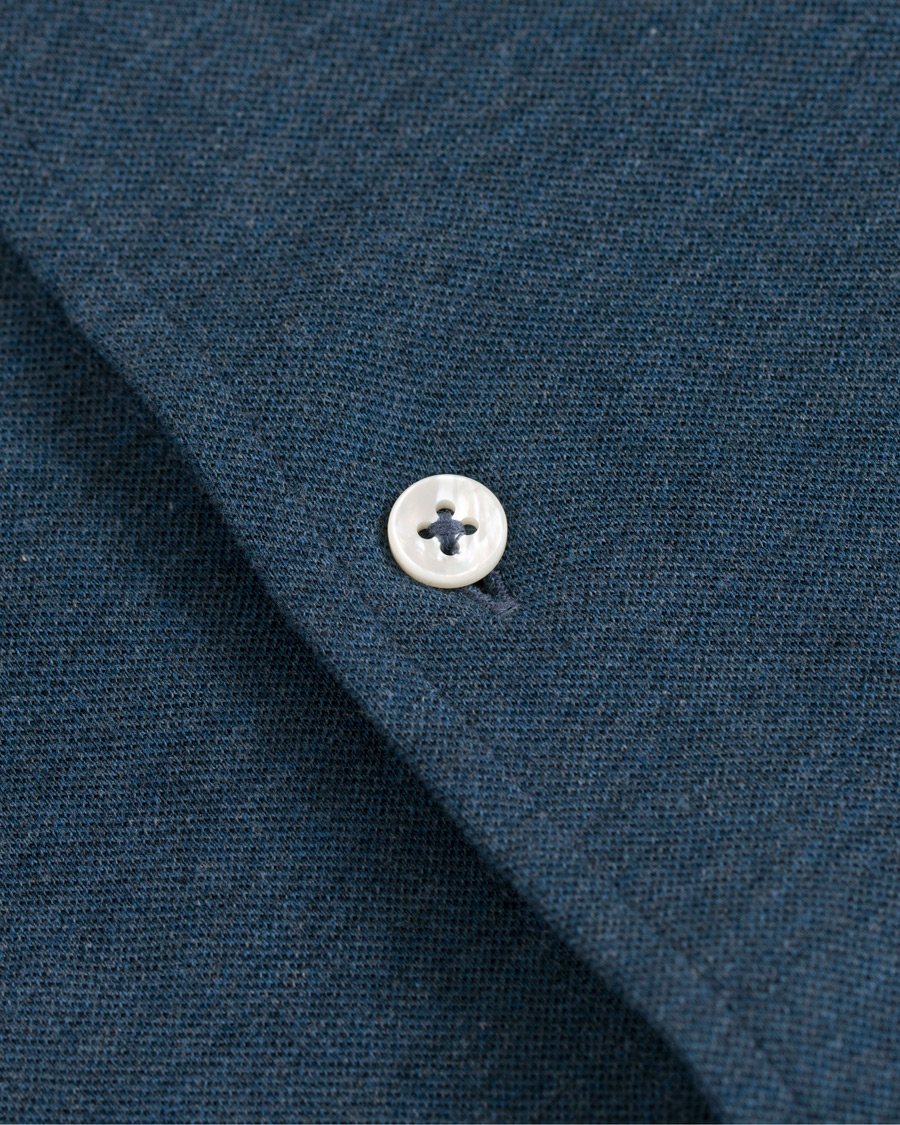 Homme | Chemises | Barba Napoli | Jersey Shirt Blue