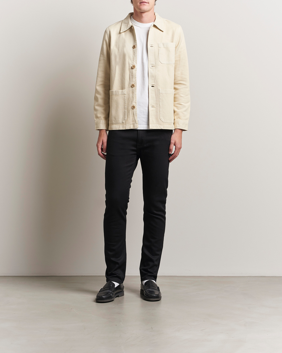 Homme | Jeans | Nudie Jeans | Lean Dean Jeans Dry Ever Black