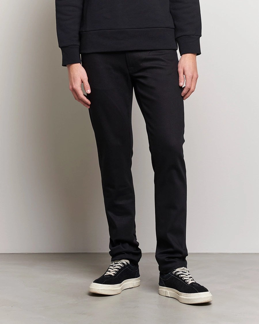 Homme | Sections | Nudie Jeans | Lean Dean Jeans Dry Ever Black