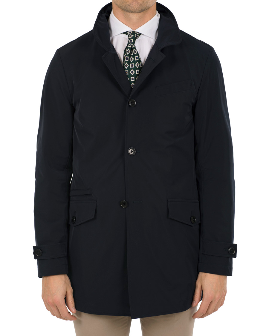 Homme | Manteaux Et Vestes | Fay | JFK Travel Raincoat Navy