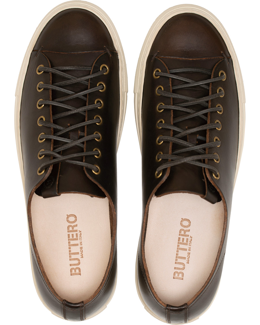 Homme | Buttero Calf Sneaker Dark Brown | Buttero | Calf Sneaker Dark Brown