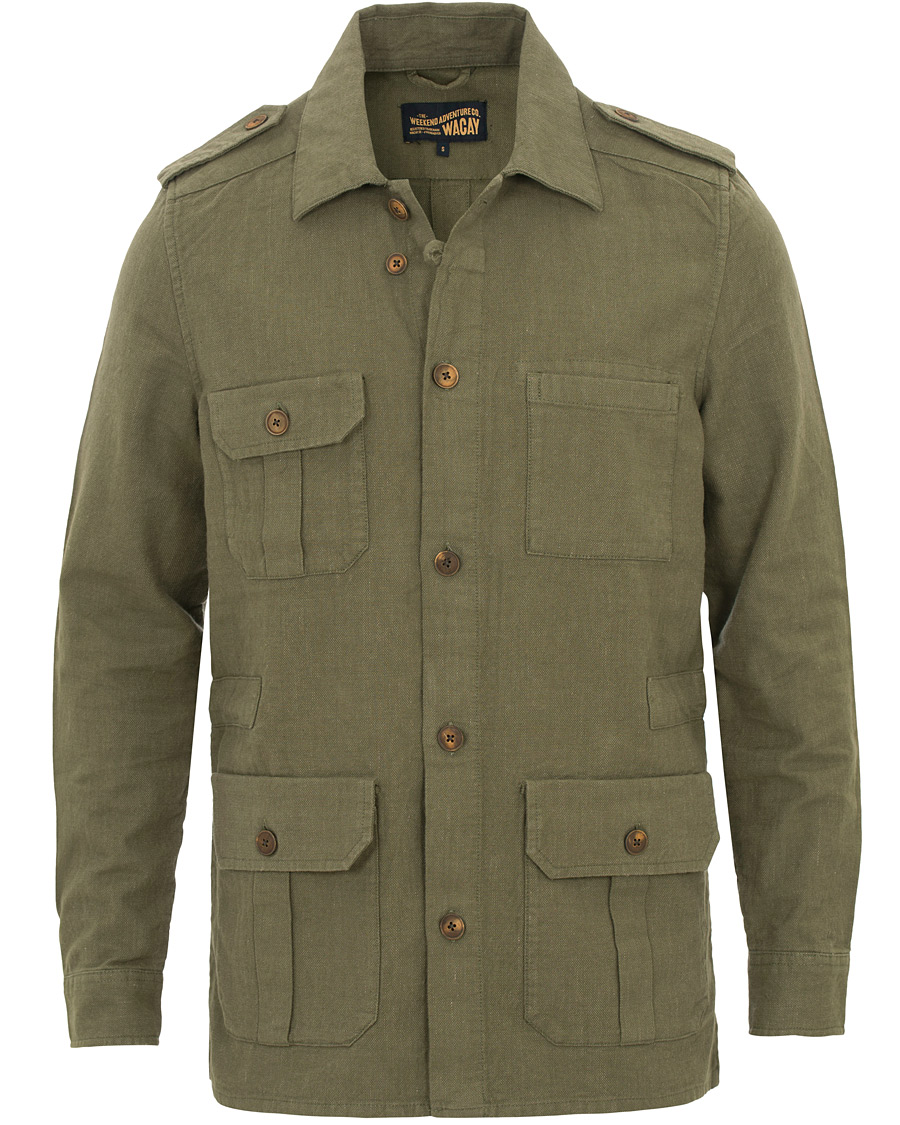 Homme | Manteaux Et Vestes | WACAY | Chase Jacket Khaki Melange