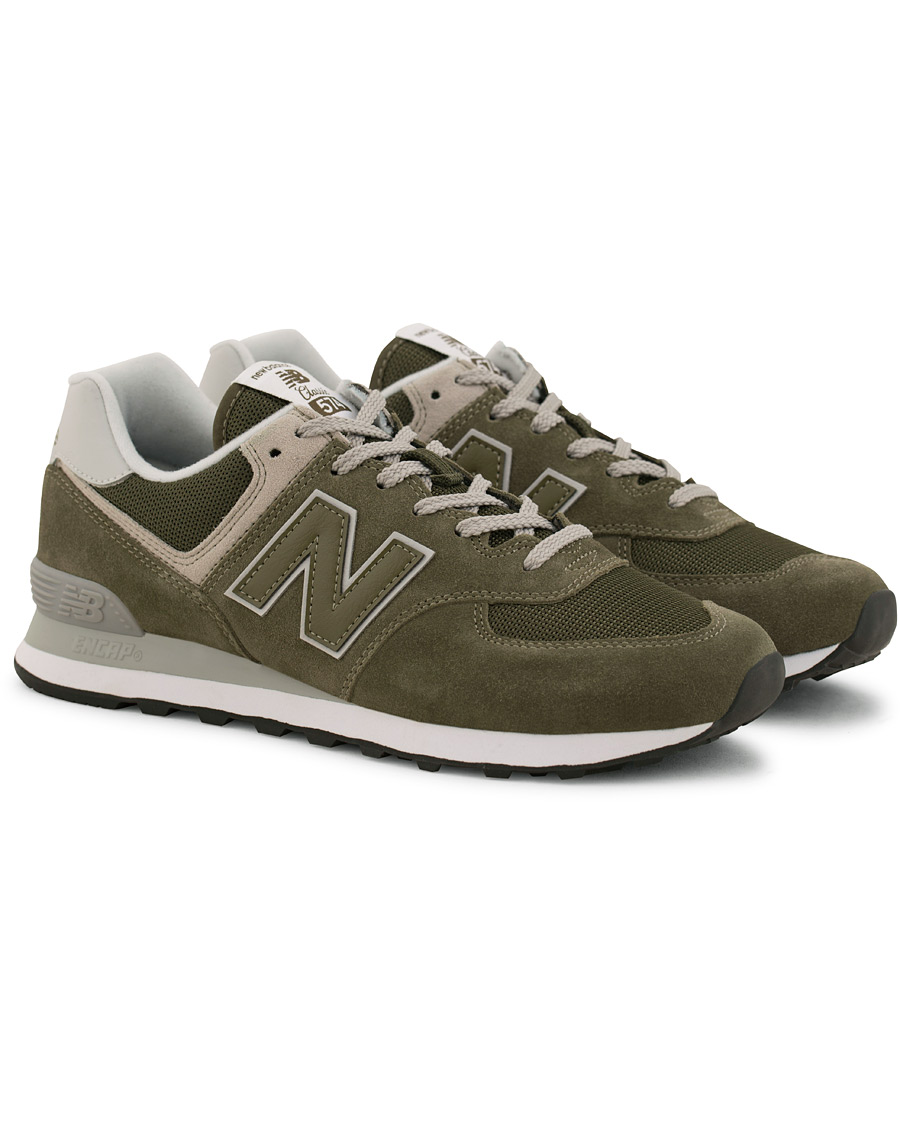 Homme | New Balance 574 Running Sneaker Olive | New Balance | 574 Running Sneaker Olive