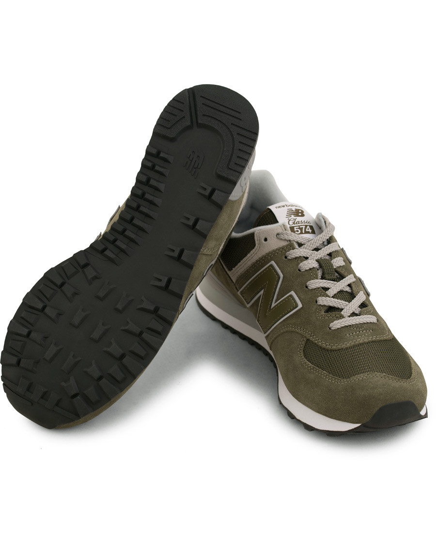 Homme | New Balance 574 Running Sneaker Olive | New Balance | 574 Running Sneaker Olive