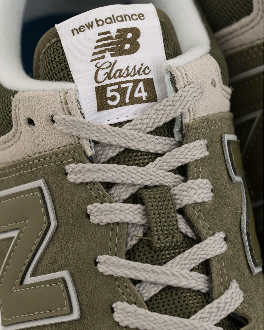 Homme | New Balance 574 Running Sneaker Olive | New Balance | 574 Running Sneaker Olive